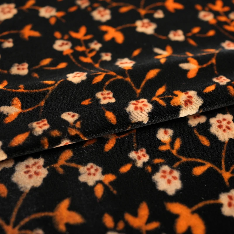 Rayon-Acetate Velvet Fabric
