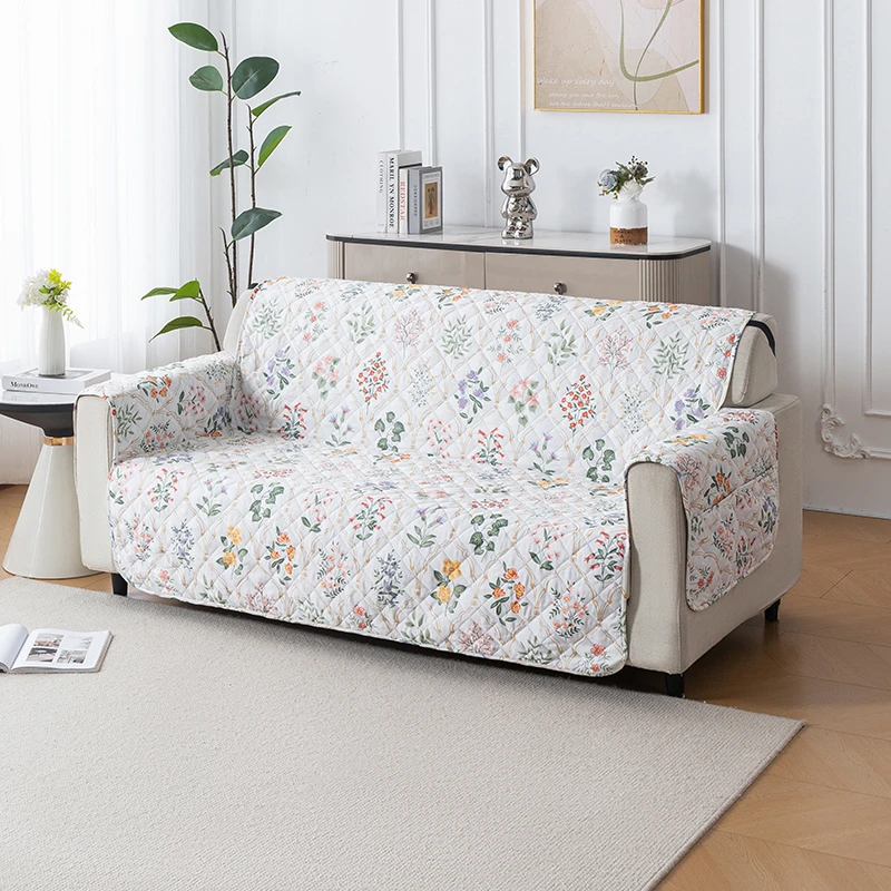 Printed Microfiber Sofa Mat